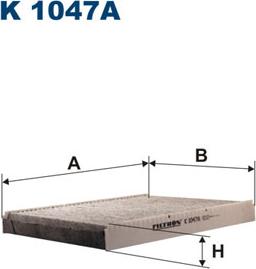 Filtron K1047A - Filtrs, Salona telpas gaiss ps1.lv