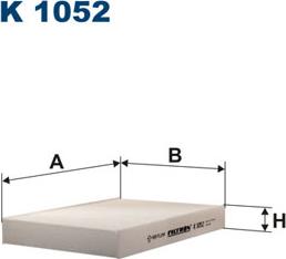 Filtron K1052 - Filtrs, Salona telpas gaiss ps1.lv