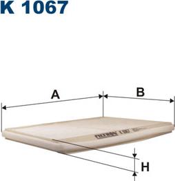 Filtron K1067 - Filtrs, Salona telpas gaiss ps1.lv