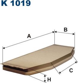 Filtron K1019 - Filtrs, Salona telpas gaiss ps1.lv