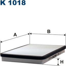 Filtron K1018 - Filtrs, Salona telpas gaiss ps1.lv