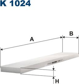 Filtron K1024 - Filtrs, Salona telpas gaiss ps1.lv