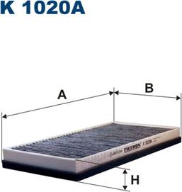 Filtron K1020A - Filtrs, Salona telpas gaiss ps1.lv