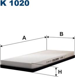 Filtron K1020 - Filtrs, Salona telpas gaiss ps1.lv