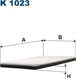 Filtron K1023 - Filtrs, Salona telpas gaiss ps1.lv