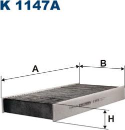 Filtron K1147A - Filtrs, Salona telpas gaiss ps1.lv