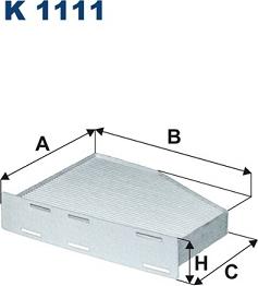 Filtron K1111 - Filtrs, Salona telpas gaiss ps1.lv