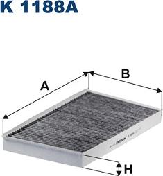 Filtron K 1188A - Filtrs, Salona telpas gaiss ps1.lv