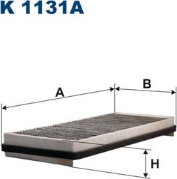 Filtron K1131A - Filtrs, Salona telpas gaiss ps1.lv