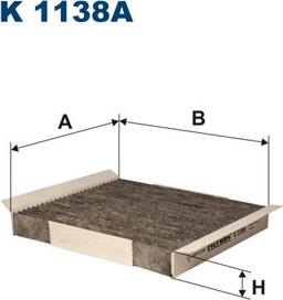 Filtron K1138A - Filtrs, Salona telpas gaiss ps1.lv