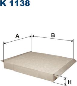 Filtron K1138 - Filtrs, Salona telpas gaiss ps1.lv