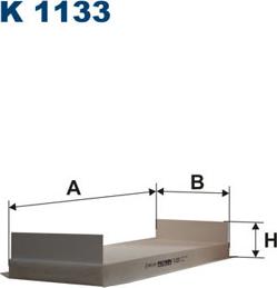 Filtron K1133 - Filtrs, Salona telpas gaiss ps1.lv