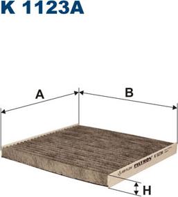 Filtron K1123A - Filtrs, Salona telpas gaiss ps1.lv