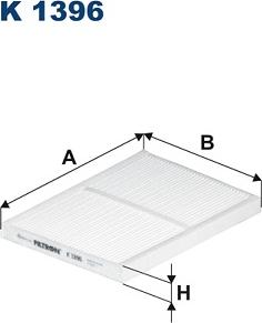 Filtron K1396 - Filtrs, Salona telpas gaiss ps1.lv