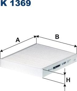 Filtron K1369 - Filtrs, Salona telpas gaiss ps1.lv