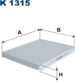 Filtron K1315 - Filtrs, Salona telpas gaiss ps1.lv