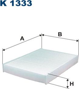 Filtron K1333 - Filtrs, Salona telpas gaiss ps1.lv