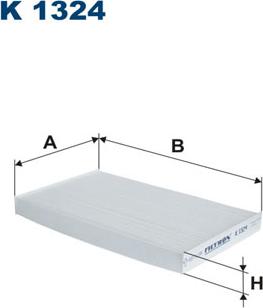 Filtron K1324 - Filtrs, Salona telpas gaiss ps1.lv