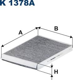 Filtron K1378A - Filtrs, Salona telpas gaiss ps1.lv