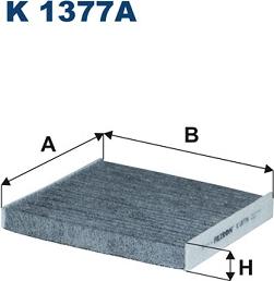 Filtron K1377A - Filtrs, Salona telpas gaiss ps1.lv