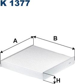 Filtron K1377 - Filtrs, Salona telpas gaiss ps1.lv