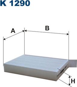 Filtron K1290 - Filtrs, Salona telpas gaiss ps1.lv