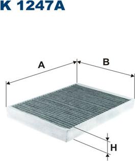 Filtron K1247A - Filtrs, Salona telpas gaiss ps1.lv