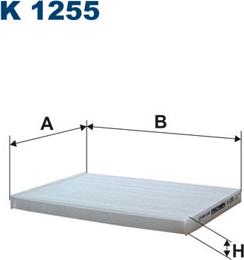 Filtron K1255 - Filtrs, Salona telpas gaiss ps1.lv