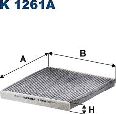 Filtron K 1261A - Filtrs, Salona telpas gaiss ps1.lv