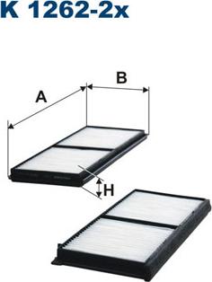 Filtron K1262-2x - Filtrs, Salona telpas gaiss ps1.lv