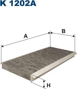 Filtron K1202A - Filtrs, Salona telpas gaiss ps1.lv