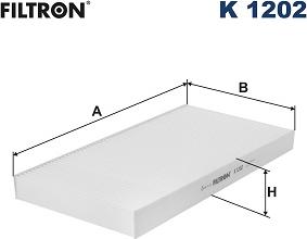 Filtron K1202 - Filtrs, Salona telpas gaiss ps1.lv