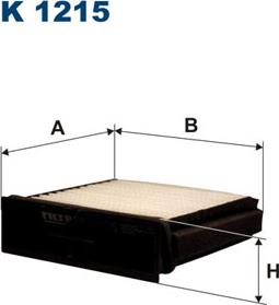 Filtron K1215 - Filtrs, Salona telpas gaiss ps1.lv