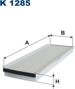 Filtron K1285 - Filtrs, Salona telpas gaiss ps1.lv