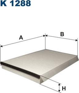 Filtron K1288 - Filtrs, Salona telpas gaiss ps1.lv
