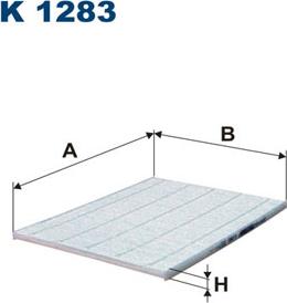 Filtron K1283 - Filtrs, Salona telpas gaiss ps1.lv