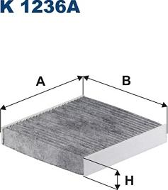 Filtron K 1236A - Filtrs, Salona telpas gaiss ps1.lv