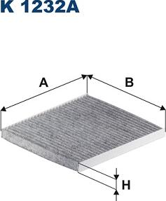 Filtron K 1232A - Filtrs, Salona telpas gaiss ps1.lv