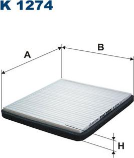 Filtron K1274 - Filtrs, Salona telpas gaiss ps1.lv