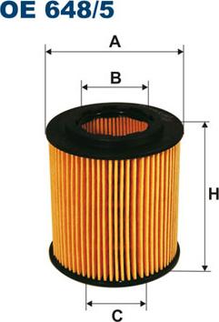 Filtron OE648/5 - Eļļas filtrs ps1.lv