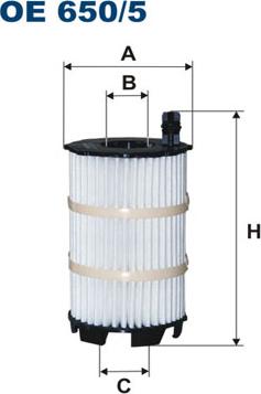 Filtron OE650/5 - Eļļas filtrs ps1.lv