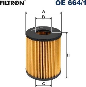 Filtron OE 664/1 - Eļļas filtrs ps1.lv