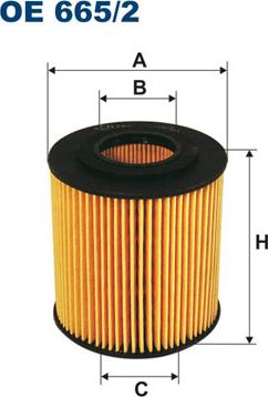 Filtron OE665/2 - Eļļas filtrs ps1.lv