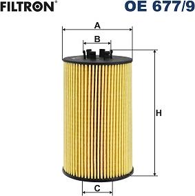 Filtron OE 677/9 - Eļļas filtrs ps1.lv