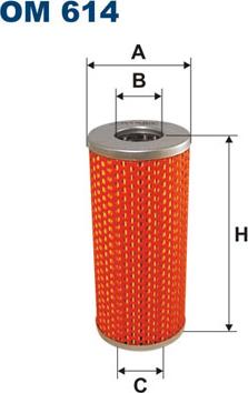 Filtron OM614 - Eļļas filtrs ps1.lv