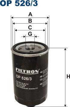 Filtron OP526/3 - Eļļas filtrs ps1.lv