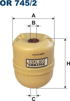 Filtron OR745/2 - Eļļas filtrs ps1.lv