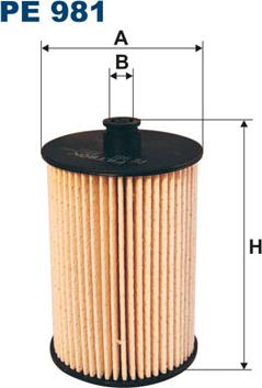 Filtron PE981 - Degvielas filtrs ps1.lv