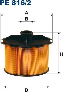 Filtron PE816/2 - Degvielas filtrs ps1.lv