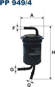 Filtron PP949/4 - Degvielas filtrs ps1.lv